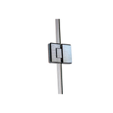 90 x 200cm Wall to Wall Frameless Shower Screen 10mm Glass By Della Francesca