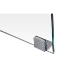 1000 x 900mm Frameless 10mm Glass Shower Screen By Della Francesca