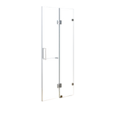 110 x 200cm Wall to Wall Frameless Shower Screen 10mm Glass By Della Francesca