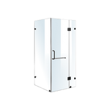 1100 x 800mm Frameless 10mm Glass Shower Screen By Della Francesca