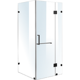 1000 x 900mm Frameless 10mm Glass Shower Screen By Della Francesca