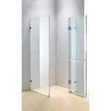 1200 x 800mm Frameless 10mm Glass Shower Screen By Della Francesca