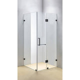 1200 x 1000mm Frameless 10mm Glass Shower Screen By Della Francesca