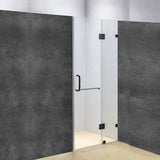 90 x 200cm Wall to Wall Frameless Shower Screen 10mm Glass By Della Francesca