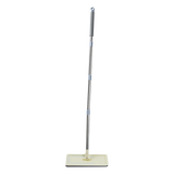 4x Microfiber Pads Flat Mop Bucket Kit 360 Rotating Self Wash Cleaning