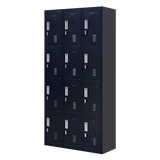 12-Door Locker for Office Gym Shed School Home Storage