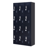 12-Door Locker for Office Gym Shed School Home Storage