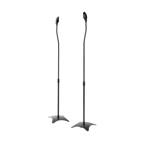 2pcs Speaker Stands Stand Rear Surround Sound Satellite Speakers Adjustable