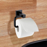 Classic Toilet Paper Holder Matte Black Finish