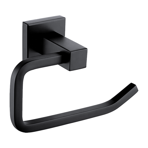 Classic Toilet Paper Holder Matte Black Finish