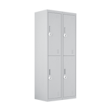 Four-Door Office Gym Shed Storage Locker