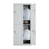 Four-Door Office Gym Shed Storage Locker