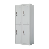 Four-Door Office Gym Shed Storage Locker
