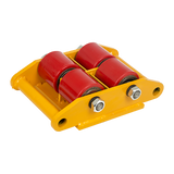 3x3 Heavy Duty Machine Dolly Skate Machinery Roller Mover Cargo Trolley 6T