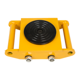 3x3 Heavy Duty Machine Dolly Skate Machinery Roller Mover Cargo Trolley 6T