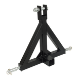 Heavy Duty Steel 3 Point 2" Trailer Hitch Receiver Tow Drawbar For Cat 1 Tractor