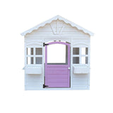 Cubby House Kids Wooden Outdoor Playhouse Cottage Play Children Timber