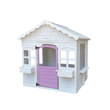 Cubby House Kids Wooden Outdoor Playhouse Cottage Play Children Timber