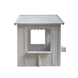 Cubby House Kids Wooden Outdoor Playhouse Cottage Play Children Timber