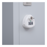 12-Door Locker for Office Gym Shed School Home Storage - 3-Digit Combination Lock