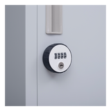 12-Door Locker for Office Gym Shed School Home Storage - 4-Digit Combination Lock