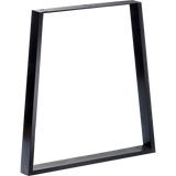 Trapezium Shaped Table Bench Desk Legs Retro Industrial Design Fully Welded