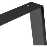 Trapezium Shaped Table Bench Desk Legs Retro Industrial Design Fully Welded