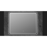 Rectangular Mirror LED Anti-Fog 3 Colours Illuminated Bathroom Living Room