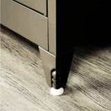 Two-Door Metal Cabinet Shelf Storage for Home Office Gym