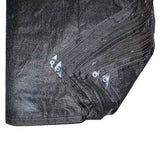 15m x 2m Black Fence Windscreen Privacy Screen Shade Cover Fabric Mesh Garden