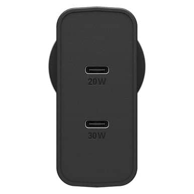 OtterBox USB-C Dual Port Wall Charger - 50W Fast Charge