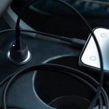 Belkin BoostCharge 30W USB-C Car Charger - With USB-C to Lightning Cable - Black