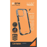 EFM Cayman Case Armour with D3O 5G Signal Plus - For iPhone 13 Pro (6.1" Pro) - Carbon