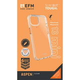 EFM Aspen Case Armour with D3O Crystalex - For iPhone 13 mini (5.4") - Clear