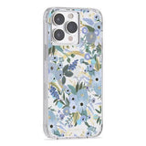 Case-Mate Rifle Paper Case - MagSafe - For iPhone 14 Pro Max (6.7") - Garden Party Blue