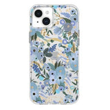 Case-Mate Rifle Paper MagSafe Case - For iPhone 15 Plus - Garden Party Blue