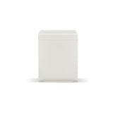 Astrid White Bedside Table