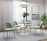 Mint Audrey Joan White 5 Piece Dining Set