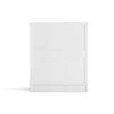 Margaux White Coastal Style Chest of Drawers Tallboy