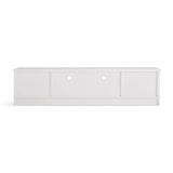 Margaux White Coastal Style 180cm Entertainment Unit