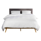 Better Dream Organic Bamboo Duvet Cover Set White Size Double