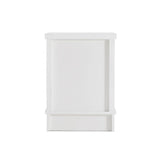 Margaux White Coastal Style Bedside Table