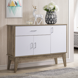 Large Shoe Cabinet Oak