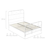 Sara Metal Bed Frame - King