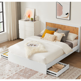 Tracey Column Bed Frame with Storage
