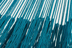 Mayan Legacy King Size Outdoor Cotton Mexican Hammock in Bondi  Colour