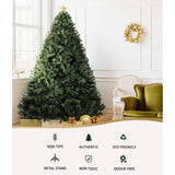 Jingle Jollys Christmas Tree 2.1M Xmas Trees Decorations Green 1250 Tips