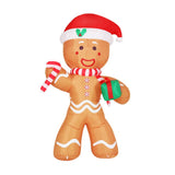 Jingle Jollys Christmas Inflatable Bear Doll 3M Outdoor Decorations Lights