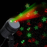 Jingle Jollys Moving LED Lights Laser Projector Landscape Lamp Christmas Decor