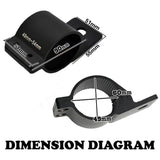 PAIR 2" Bullbar Mounting Bracket Clamp LED Light Bar HID ARB MOUNT UHF 49 54mm